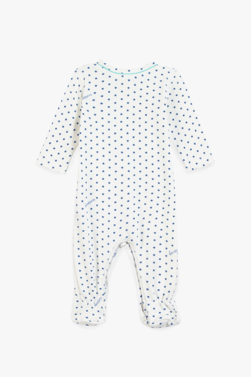 Pyjama - Bleu Bébé Imprimé Étoiles