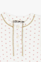 Pyjama - Rose Bébé Imprimé Étoiles