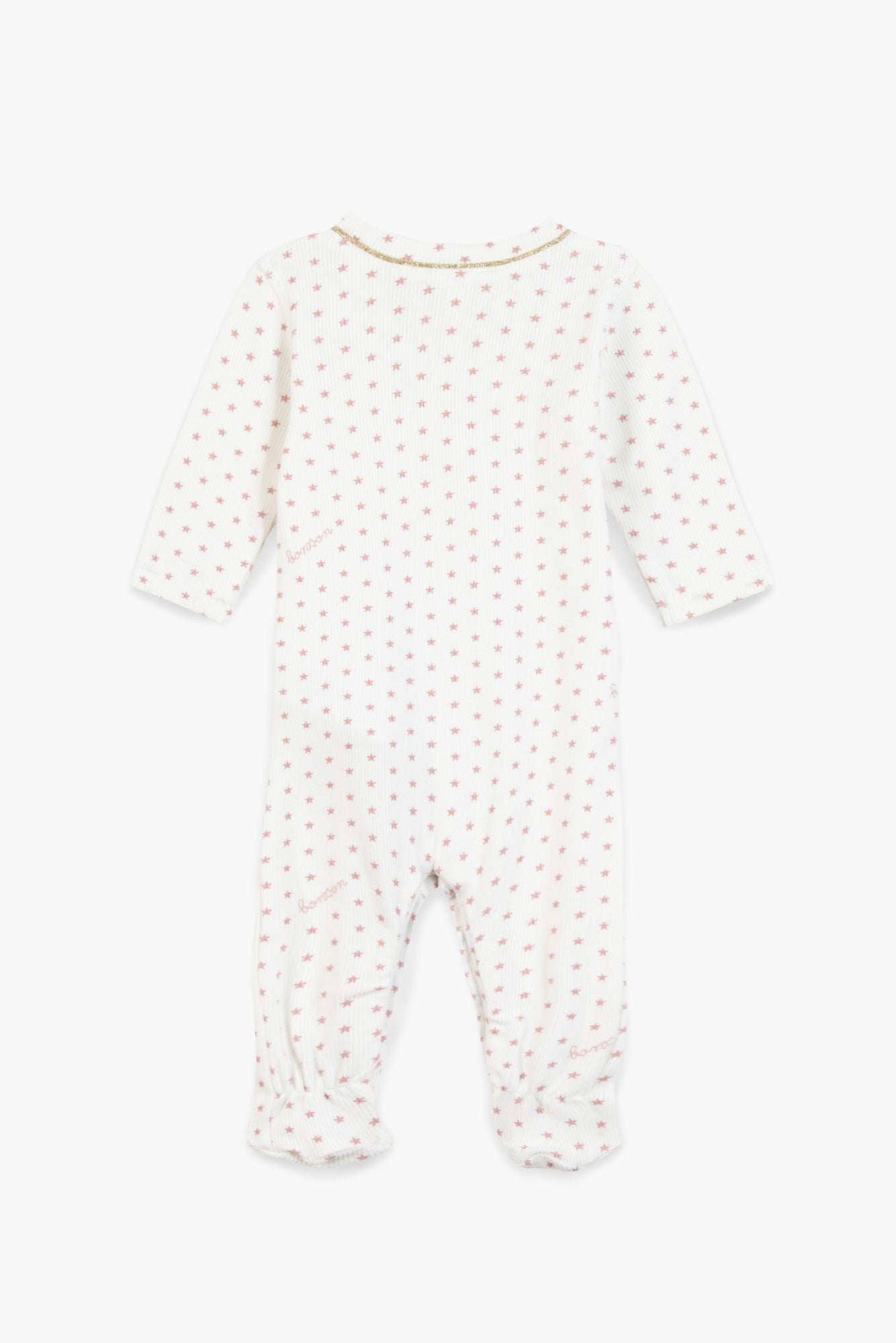 Pyjama - Rose Bébé Imprimé Étoiles