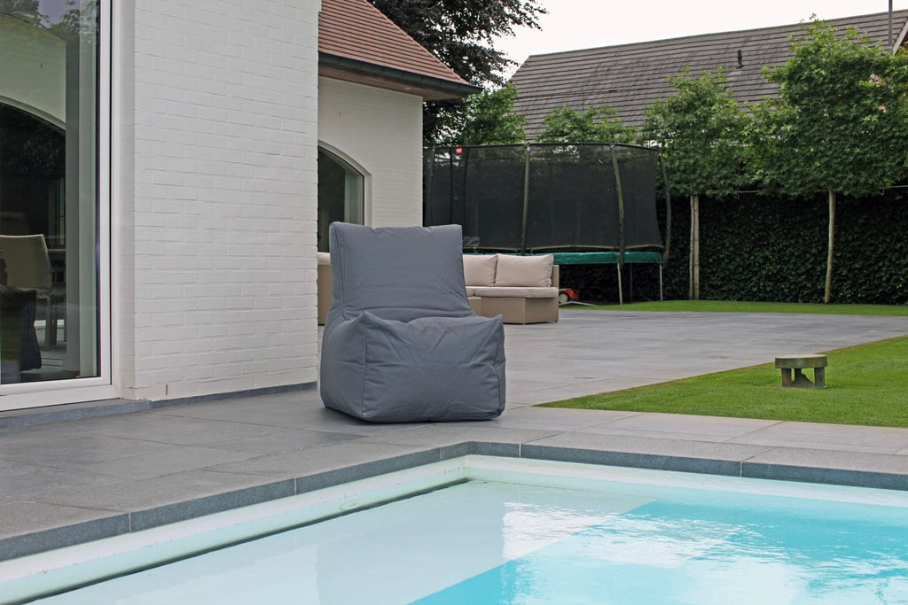 Pouf Pazzel - 60x75x40/85cm - Gris