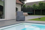 Pouf Pazzel - 60x75x40/85cm - Gris