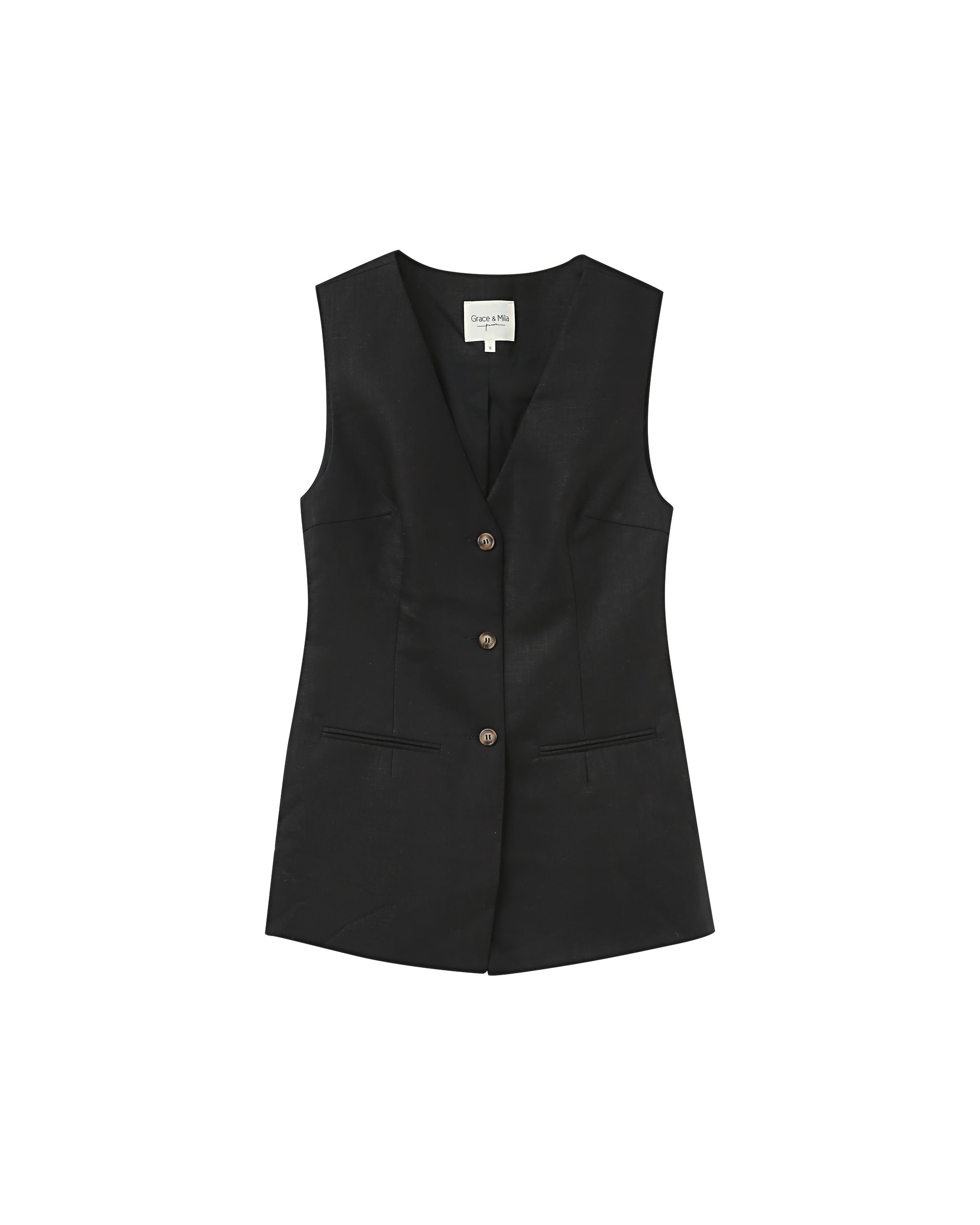 Gilet Paz - Noir