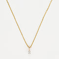 Pendentif "Mon Dpm" D0,05Ct/1 - Or Jaune 750/1000