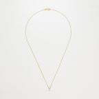 Pendentif "Mon Dpm" D0,05Ct/1 - Or Jaune 750/1000