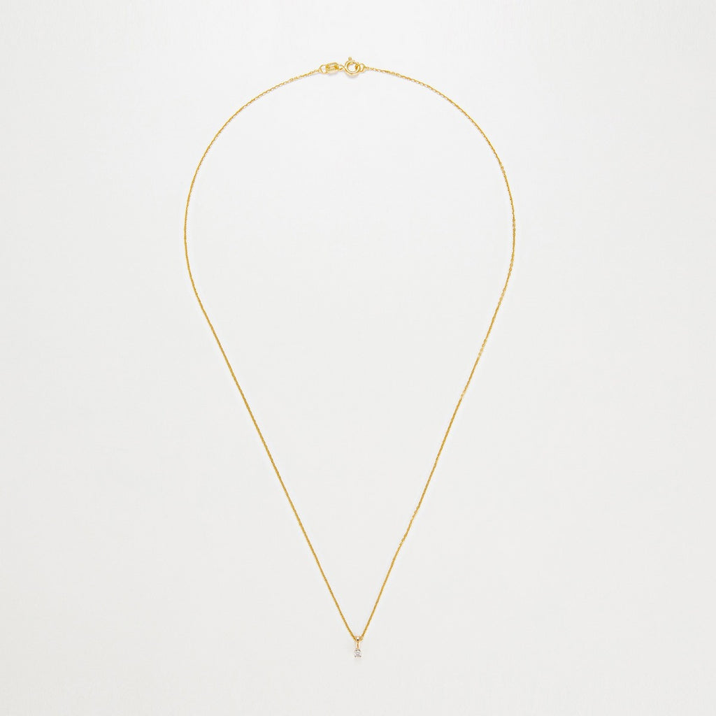 Pendentif "Mon Diamant Pm" Diamant: 0,05Ct/1 - Or Jaune