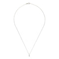 Pendentif "Brillantine" Diamant :0,01Ct/1 - Or Blanc 750/1000