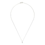 Pendentif "Brillantine" Diamant :0,01Ct/1 - Or Blanc 750/1000