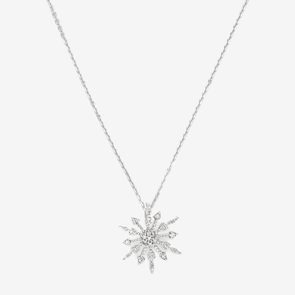 Pendentif "Fraicheur Pm" Diamant : 0,03Ct/13 - Or Blanc