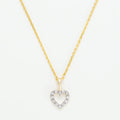 Pendentif "Mini coeur"  D:0,04ct/12