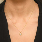 Pendentif "Poire Deluxe" D0,05/19 - Or Jaune 375/1000