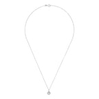 Pendentif "Baby Doll" Diamants 0,15/32 - Or Blanc 375/1000
