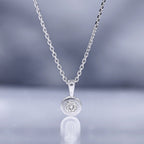 Pendentif "Love Actually" Diamants 0,05/10 - Or Blanc 375/1000