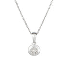 Pendentif "Love Actually" Diamants 0,05/10 - Or Blanc 375/1000
