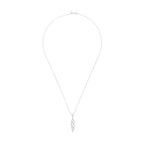 Pendentif "L'Enchantement" D0,07/37 - Or Blanc 375/1000