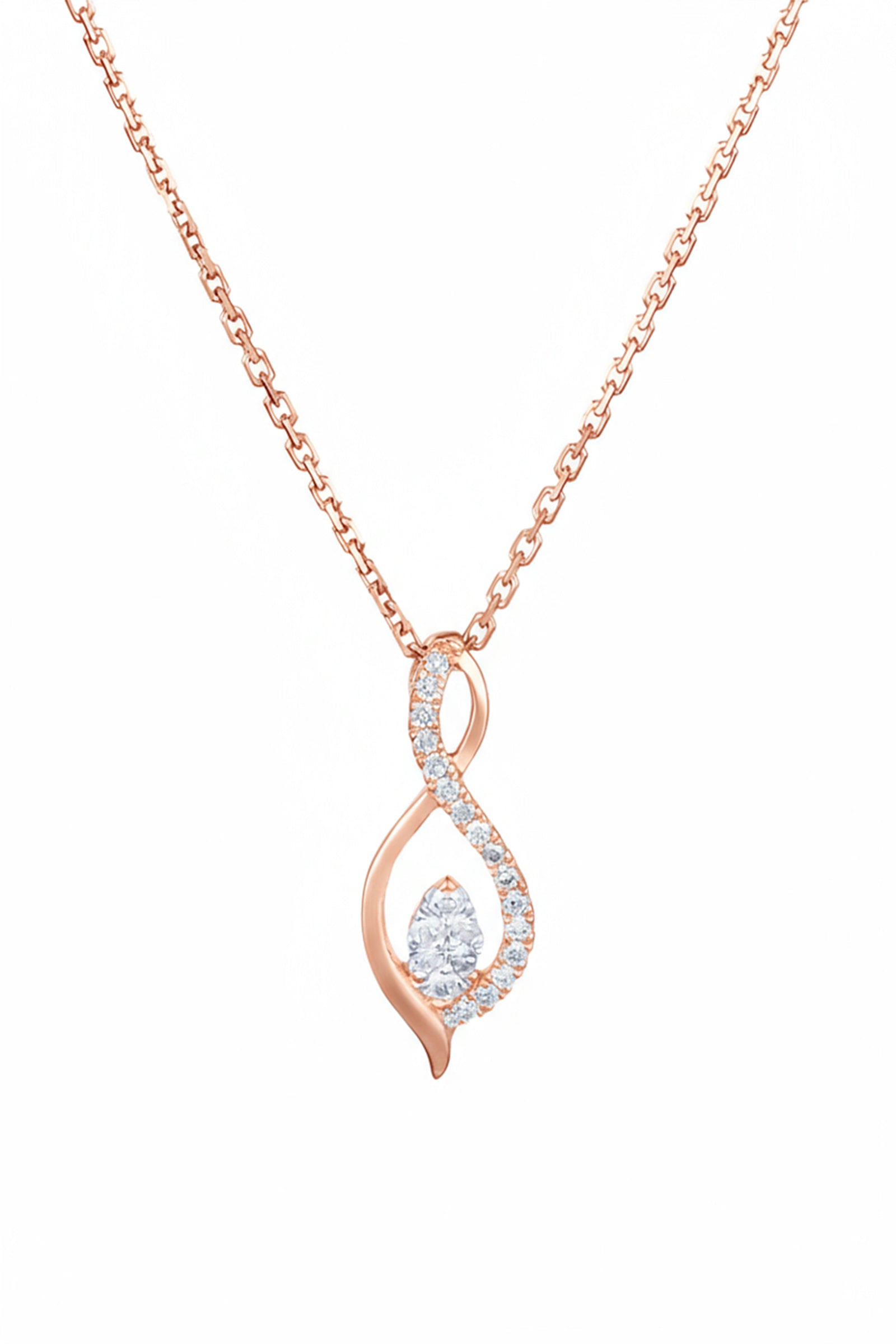 Pendentif "Luna" Diamants 0,07/22