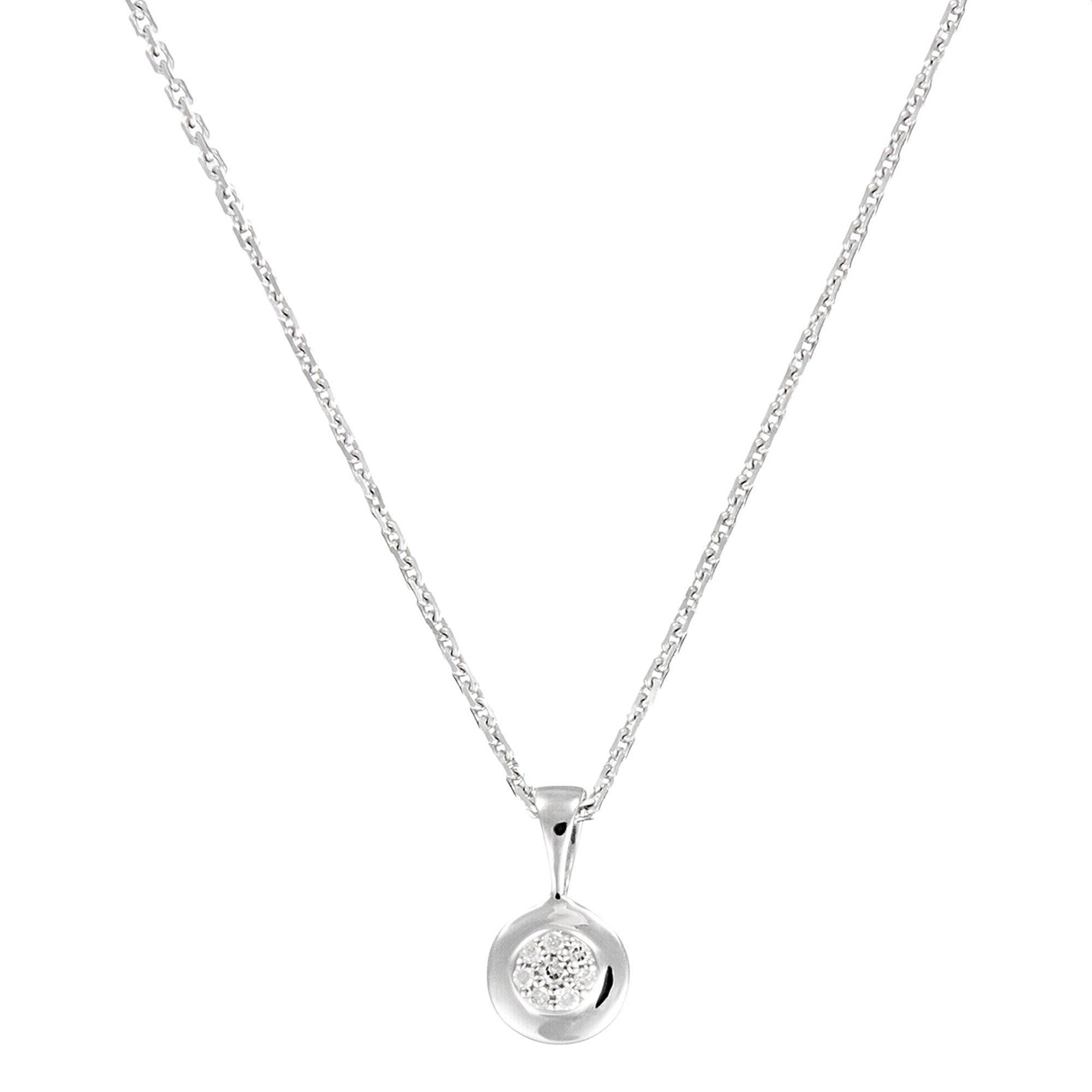 Pendentif "Bombe" Diamant 0,02/8