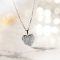 Pendentif Coeur Diamants 0,04/27