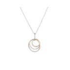 Pendentif "Virevolte' D 0,08/26 - Or Tricolore 375/1000