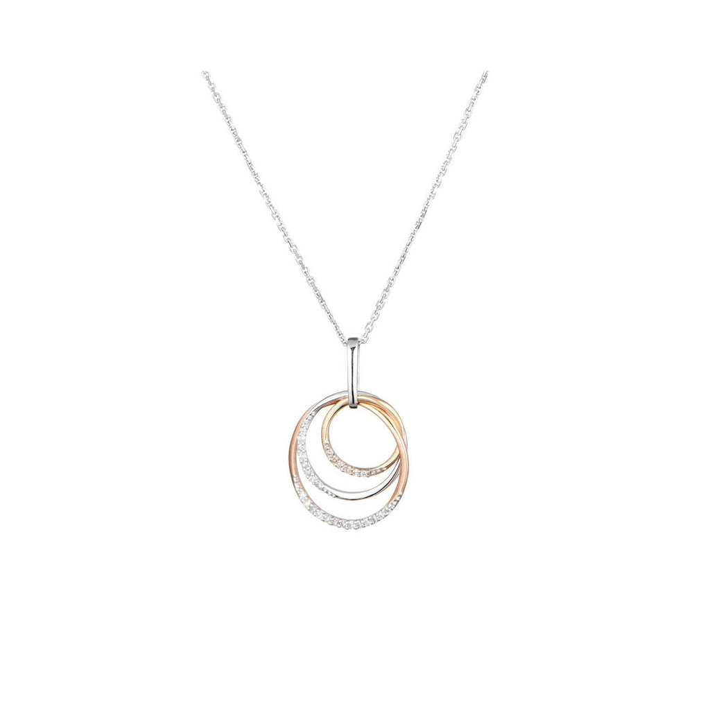 Pendentif "Virevolte' D 0,08/26 - Or Tricolore 375/1000