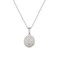 Pendentif Elizabeth D 0,15/52 - Or Blanc 375/1000