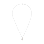 Pendentif Elizabeth D 0,15/52 - Or Blanc 375/1000