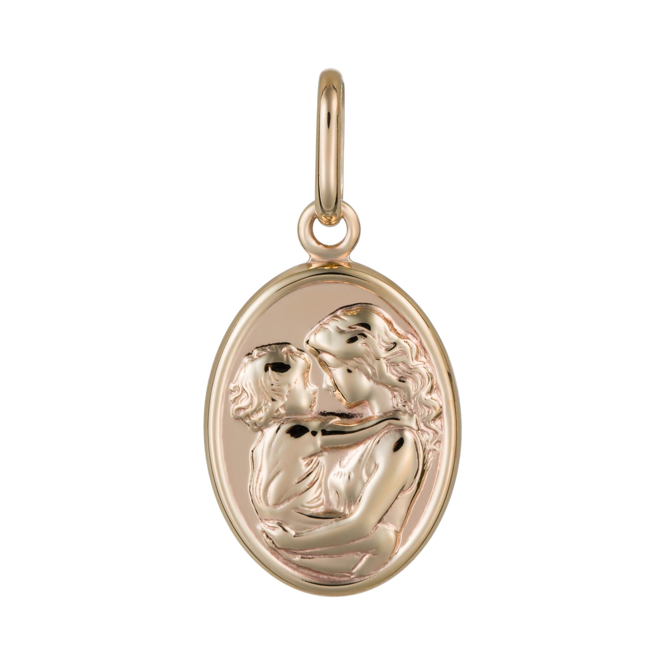 Pendentif "Médaillon" Or Jaune 375/1000