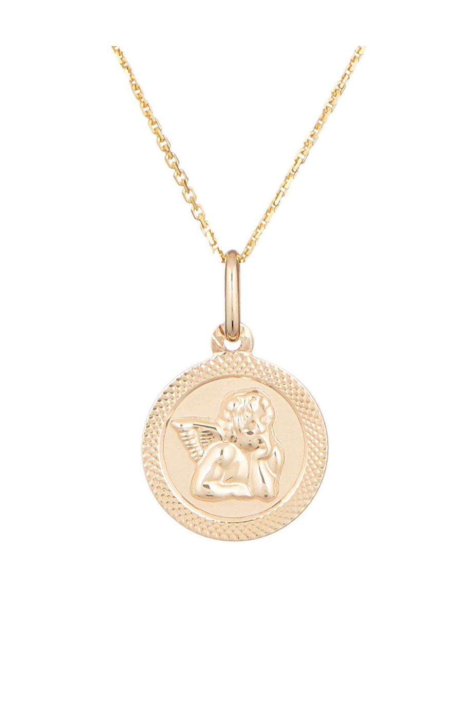 Pendentif "Ange Doré" Or Jaune 375/1000