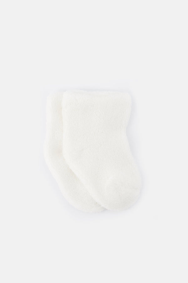 Chaussettes - Beige Naissance Coton Bouclette