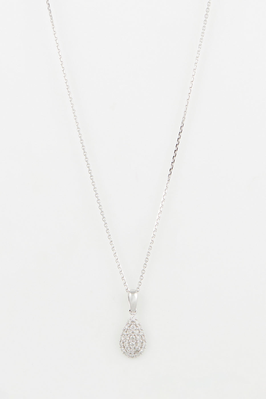 Pendentif "Alba" D0,28/27 - Or Blanc 375/1000