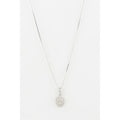 Pendentif "Alessia" D0,244/24 - Or Blanc 375/1000