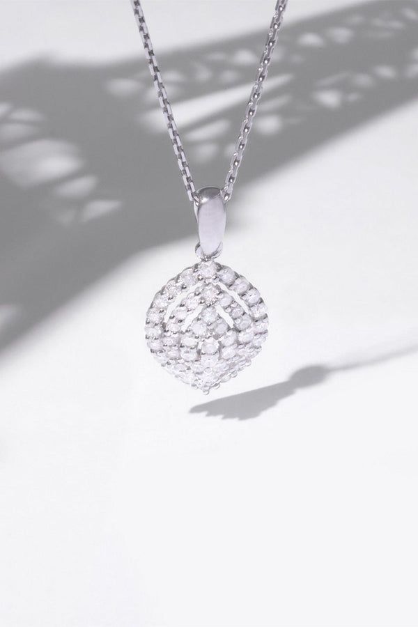 Pendentif "Galatea" D0,43/48 - Or Blanc 375/1000