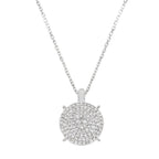 Pendentif "Sublissime" Diamants 0,25/100 - Or Blanc 375/1000