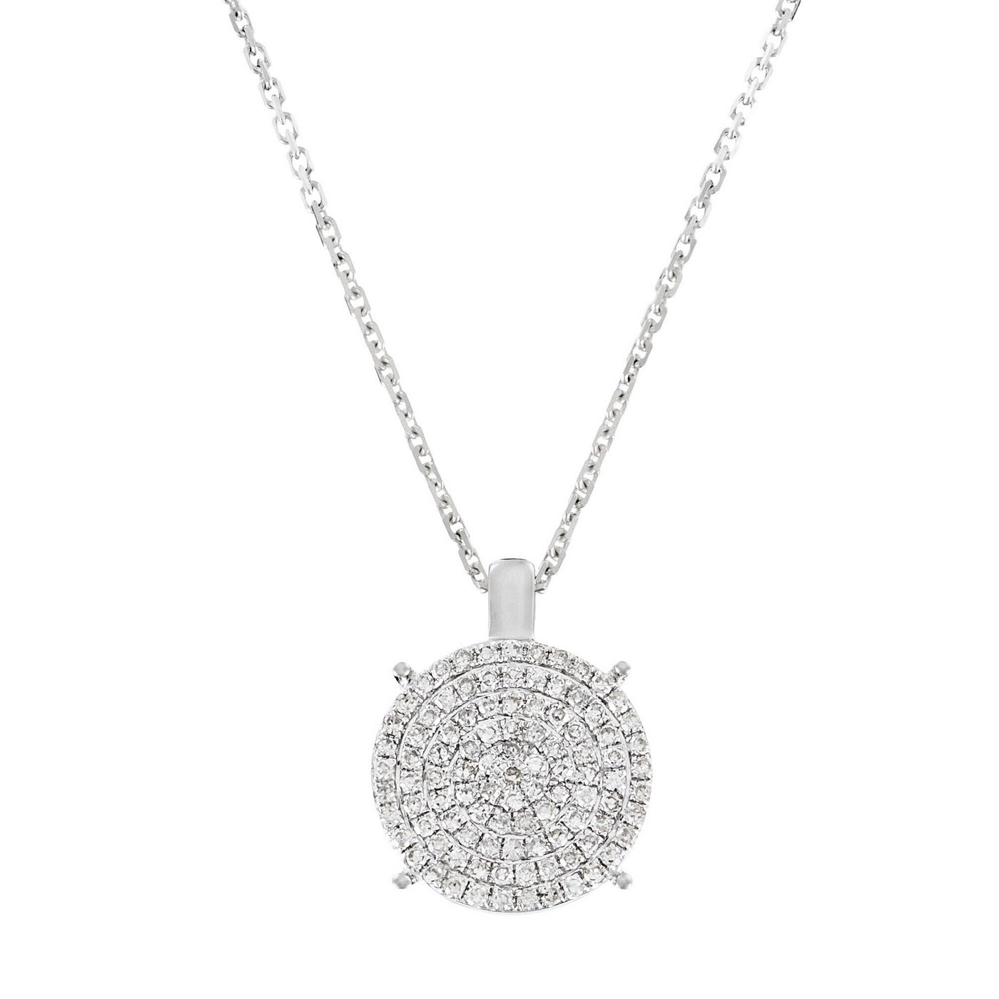 Pendentif "Sublissime" Diamants 0,25/100 - Or Blanc 375/1000