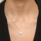 Pendentif "Sublissime" Diamants 0,25/100 - Or Blanc 375/1000