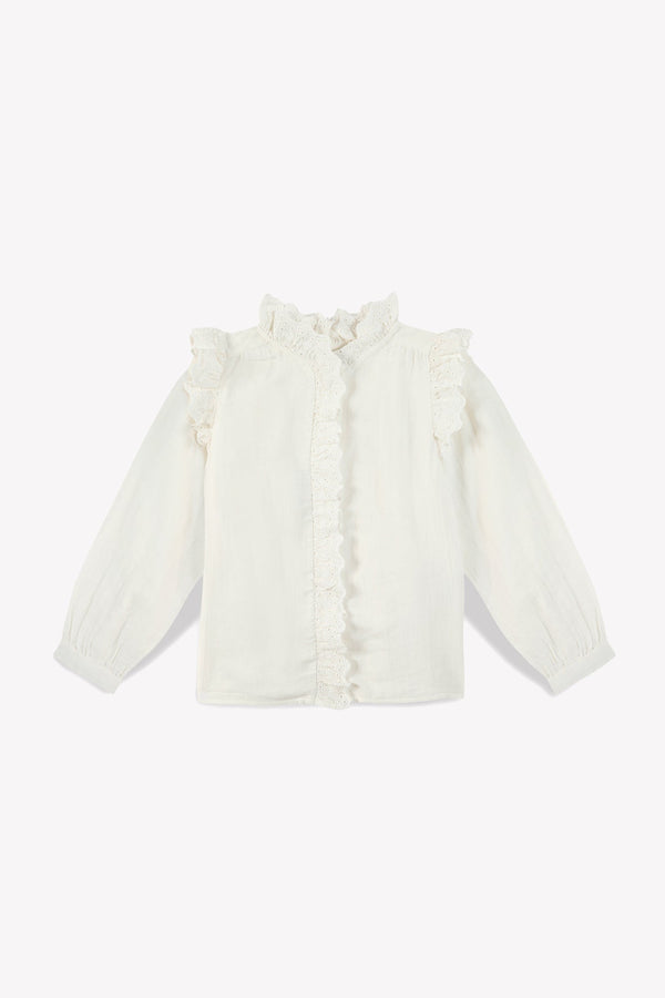 Blouse - Crème Fille