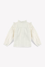 Blouse - Crème Fille