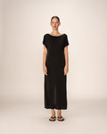 Robe Mi-Longue Peace - Anthracite