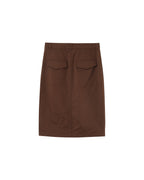 Jupe Pencil - Chocolat