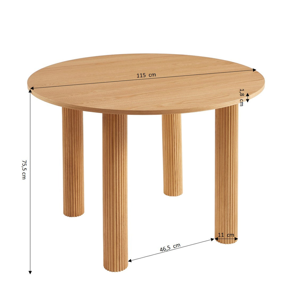 Penelope - Table - Placage Chêne