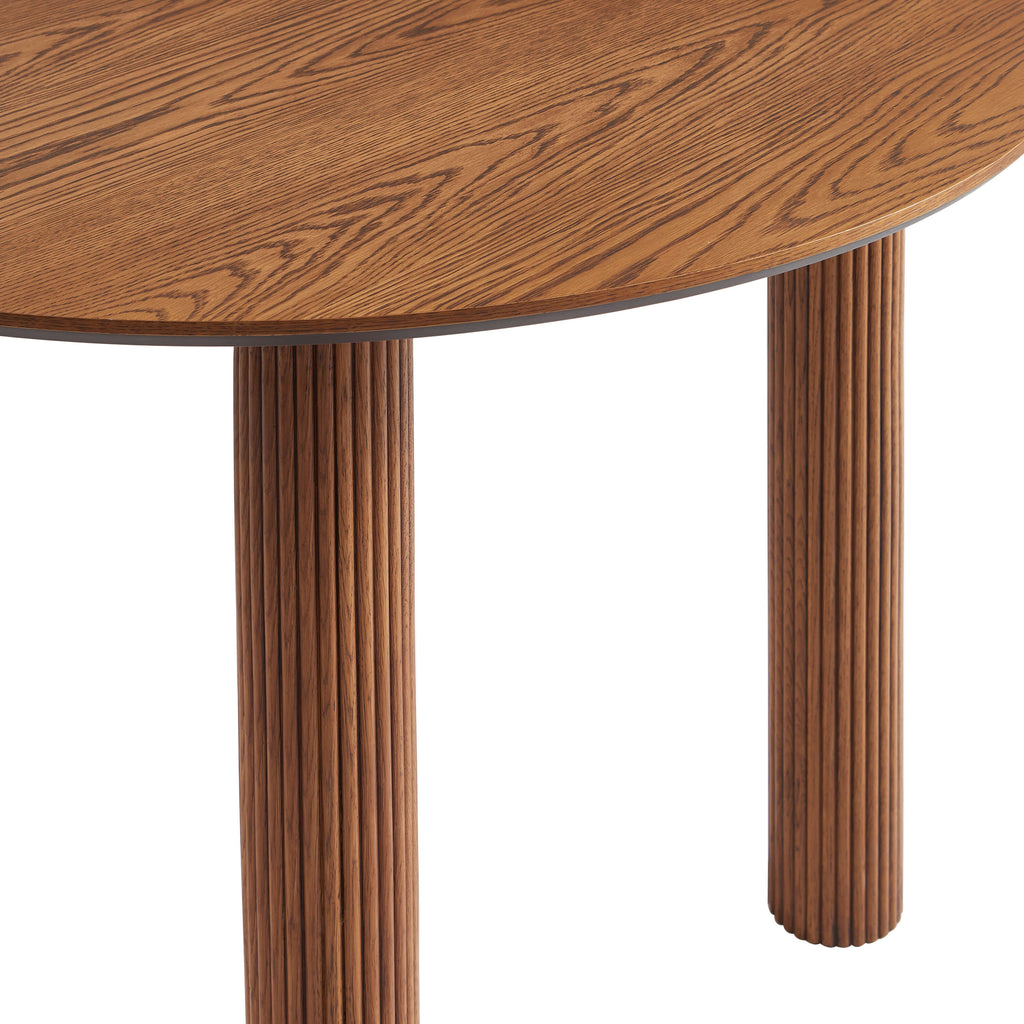 Penelope - Table - Placage Chêne - Noyer