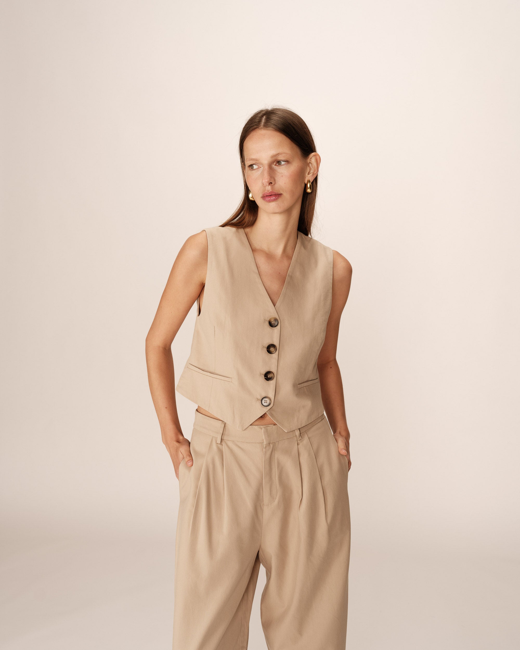 Gilet Penn - Beige