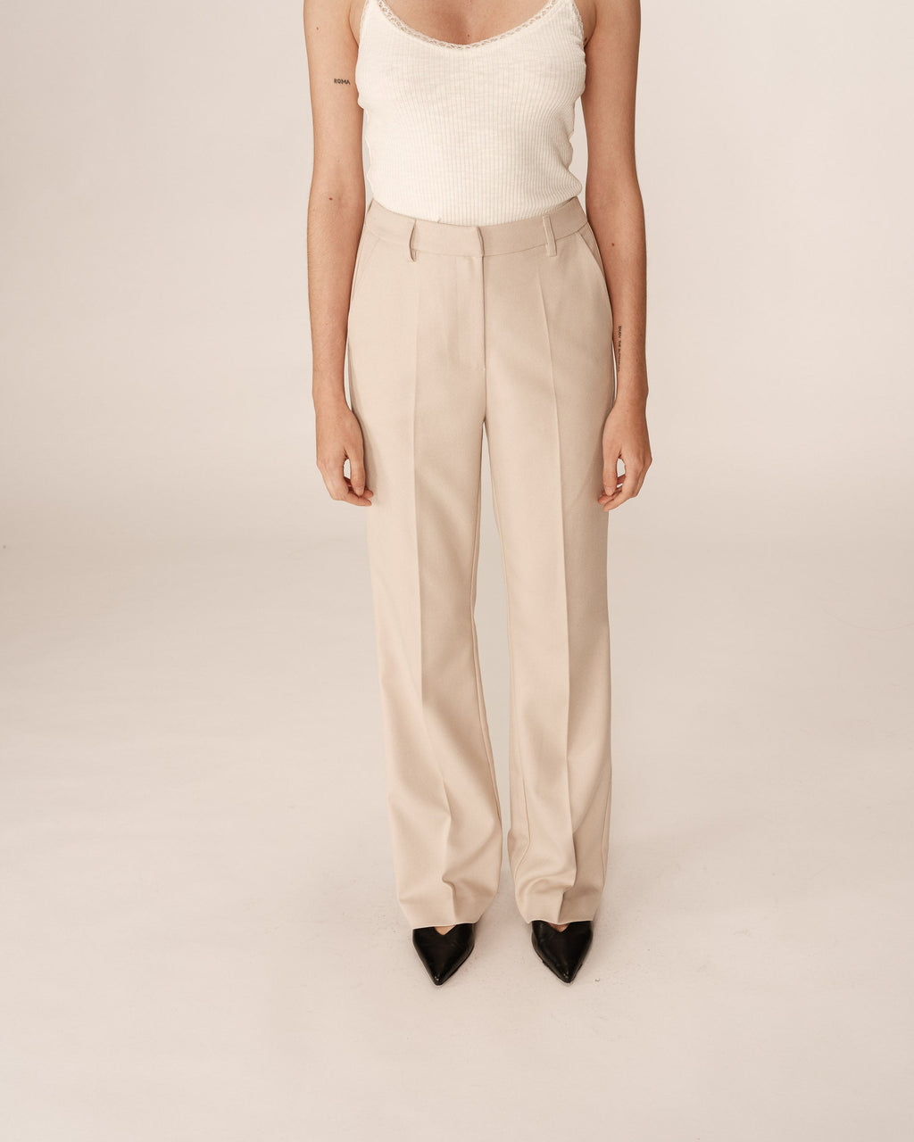 Pantalon People - Beige