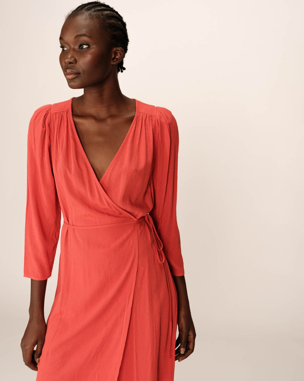 Robe Courte Percy - Terracotta