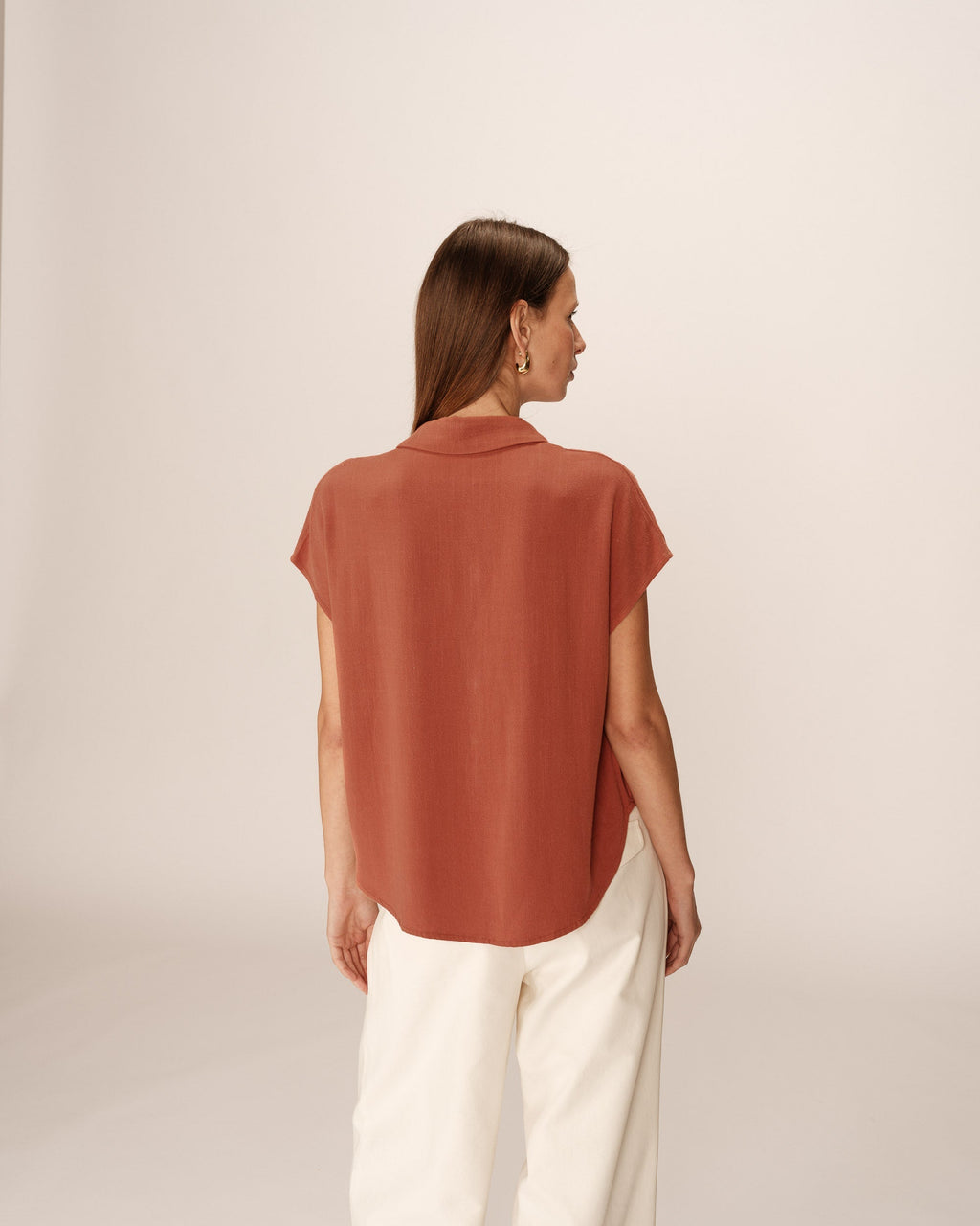 Chemise Perez - Terracotta