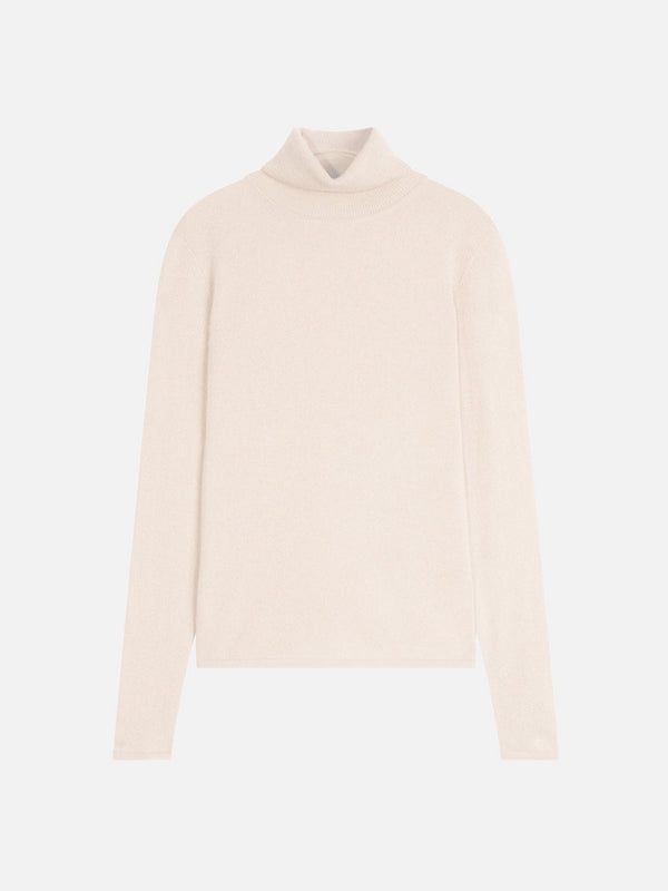 Pull Col Roulé - Ashley - Neige