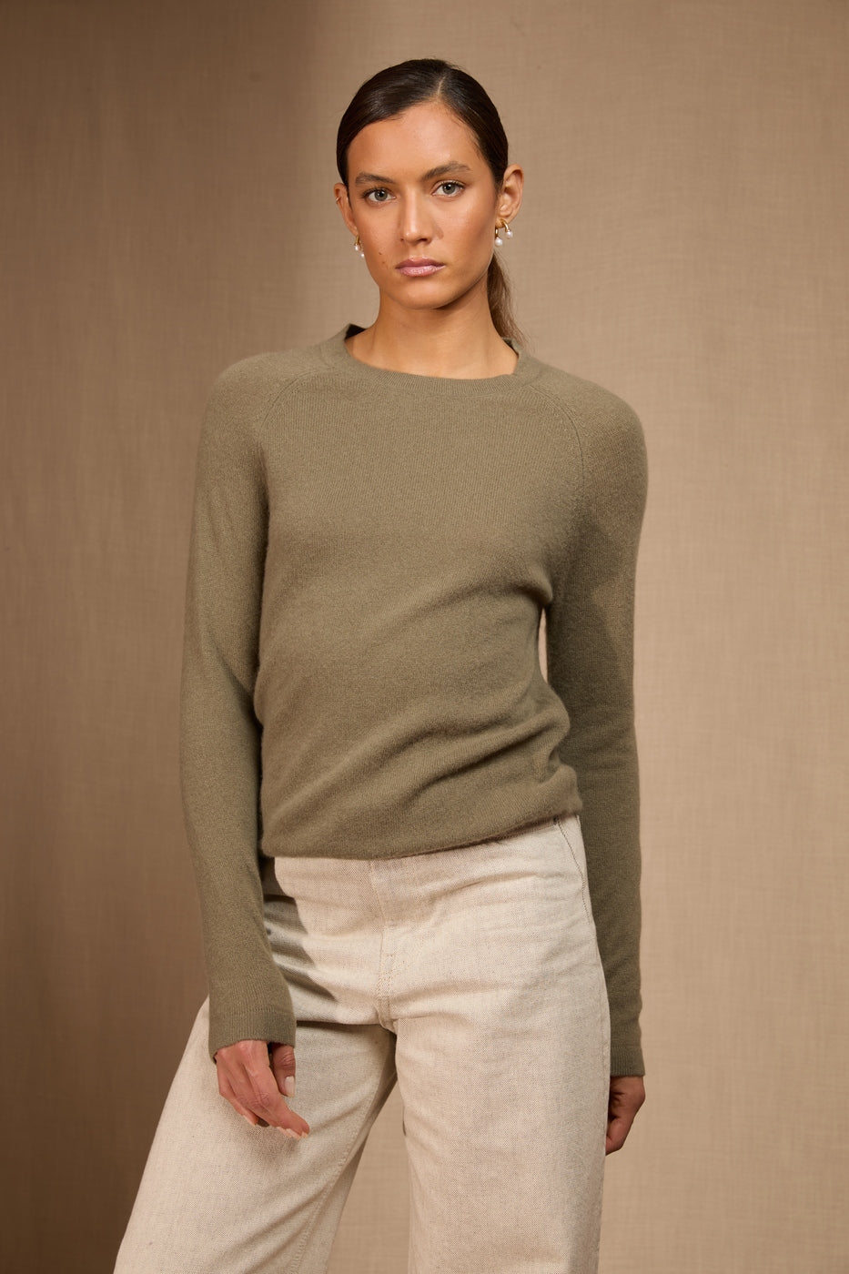 Pull Col Rond - Whitney - Army