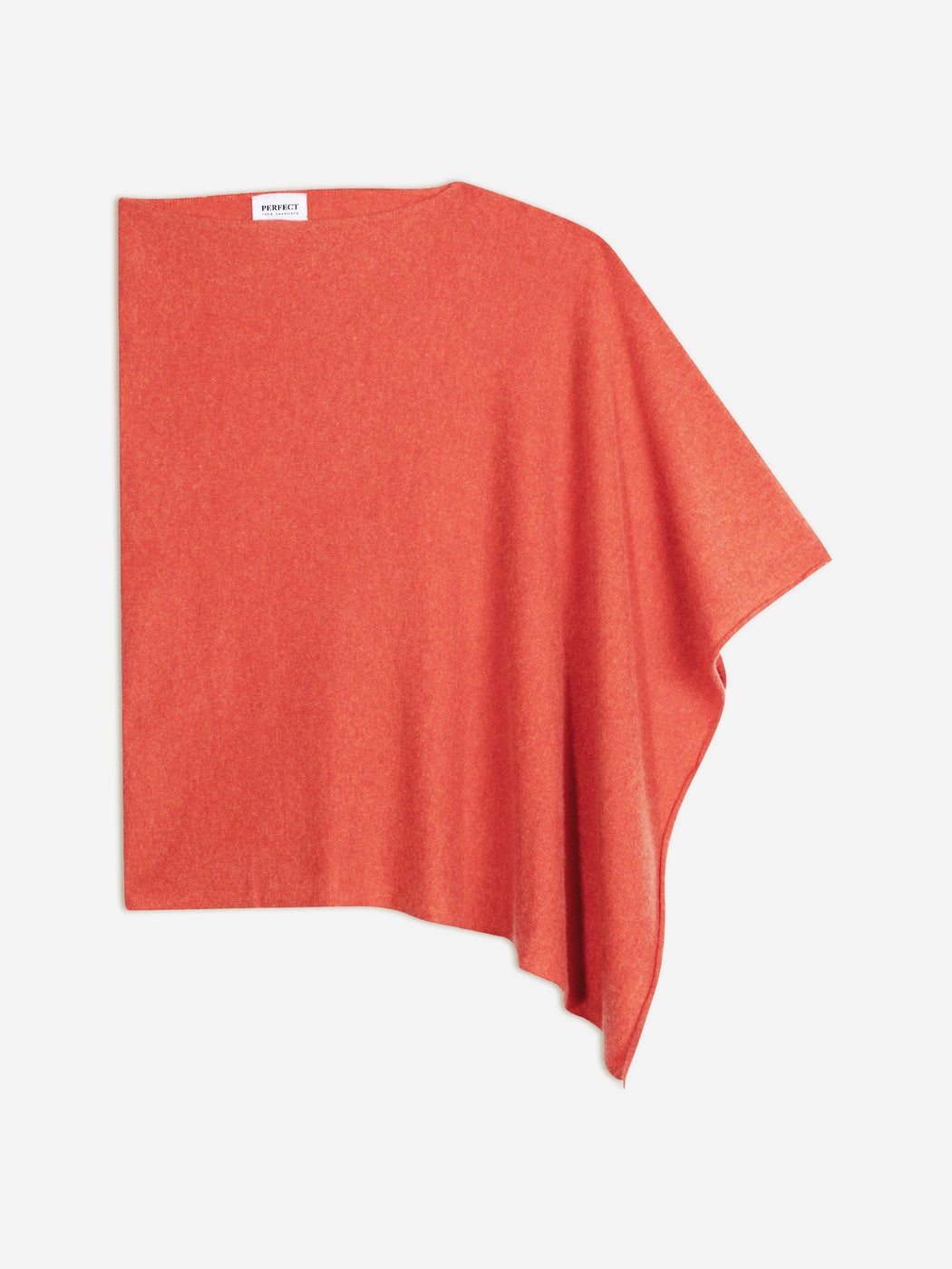 Poncho - Tamara - Orange Chiné