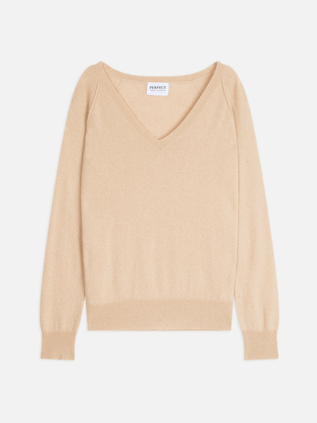 Pull Col V - Penelope - Sable