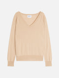 Pull Col V - Penelope - Sable