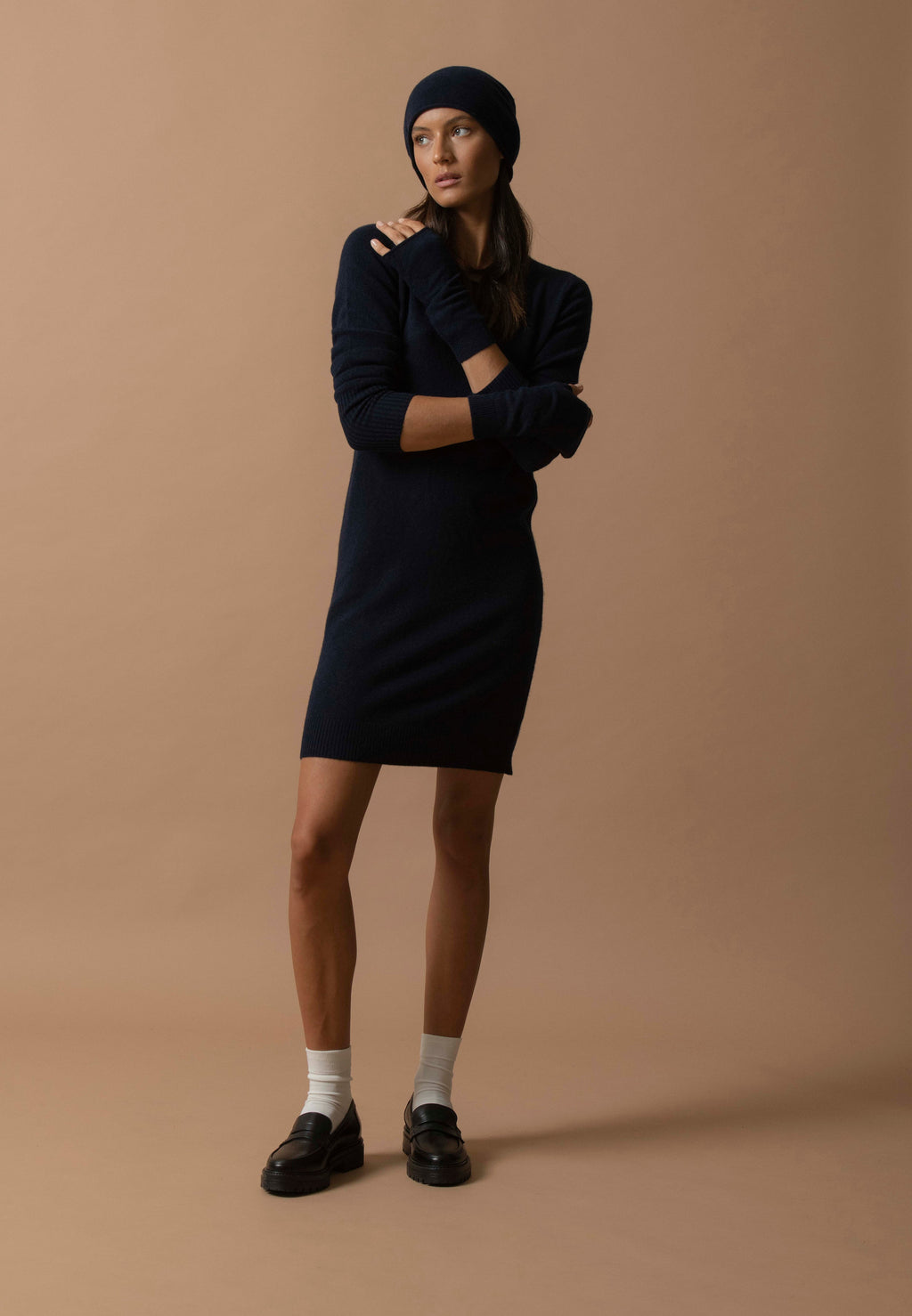 Bonnet - June - Navy